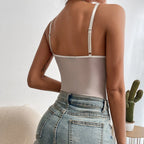 Women's Sexy Underwear Elasticity Corset Backless Lace Bodysuit Gothic V-Neck Ladies Bustier Breathable Overbust Straps Lingerie