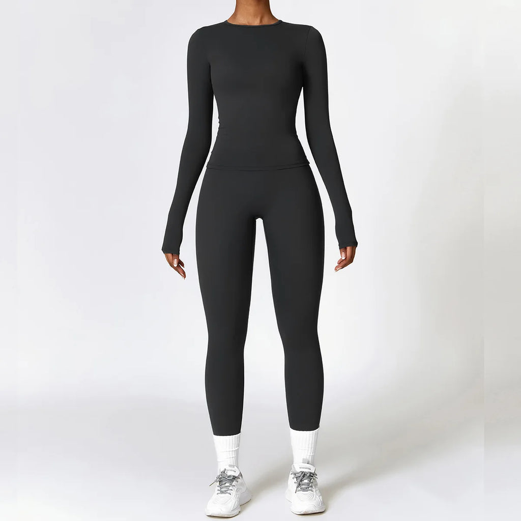 2 Pieces Sportswear Seamless Yoga Set Gym Clothes Sportswear Yoga Suits For Women Fitness Set Tracksuits Sports Bra Gym Leggings