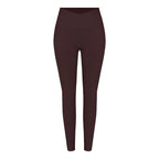 Women's Fake Two-Piece Sports Long Sleeve Halter Neck Pilates Yoga Shirt Slim Fit Fitness Sports Top Leggings Workout Tights