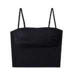 Seamless Shapewear Tank Top with Built In Bra, Slimming Strapless Bodysuit, Leak Proof No Show One Piece MOYISU Sexy ABC Cup