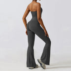 Summer Sleeveless Yoga Suit Gym Set Women Training Sportswear Fitness  Sports Jumpsuit Women Push up Workout Bodysuits Female