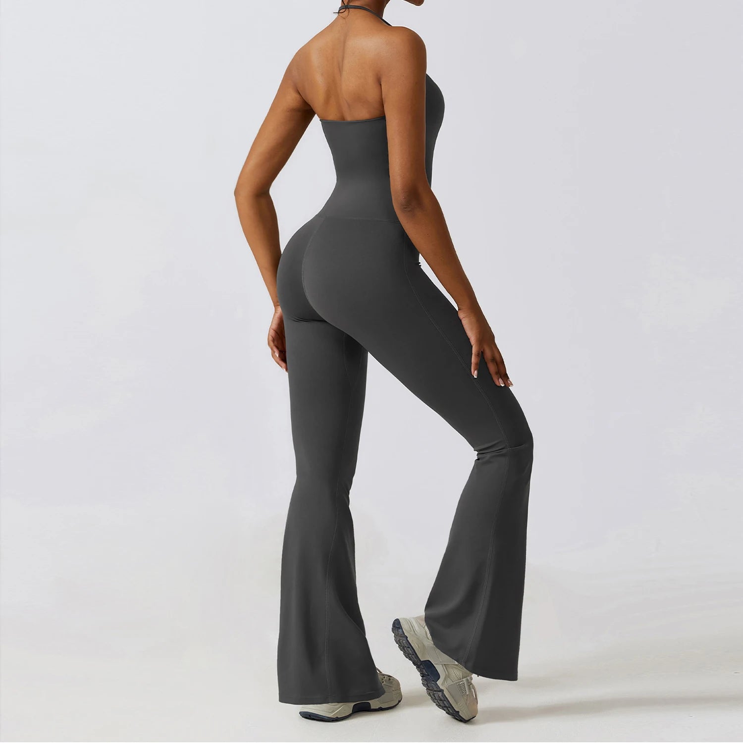 Summer Sleeveless Yoga Suit Gym Set Women Training Sportswear Fitness  Sports Jumpsuit Women Push up Workout Bodysuits Female