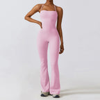 Summer Sleeveless Yoga Suit Gym Set Women Training Sportswear Fitness  Sports Jumpsuit Women Push up Workout Bodysuits Female