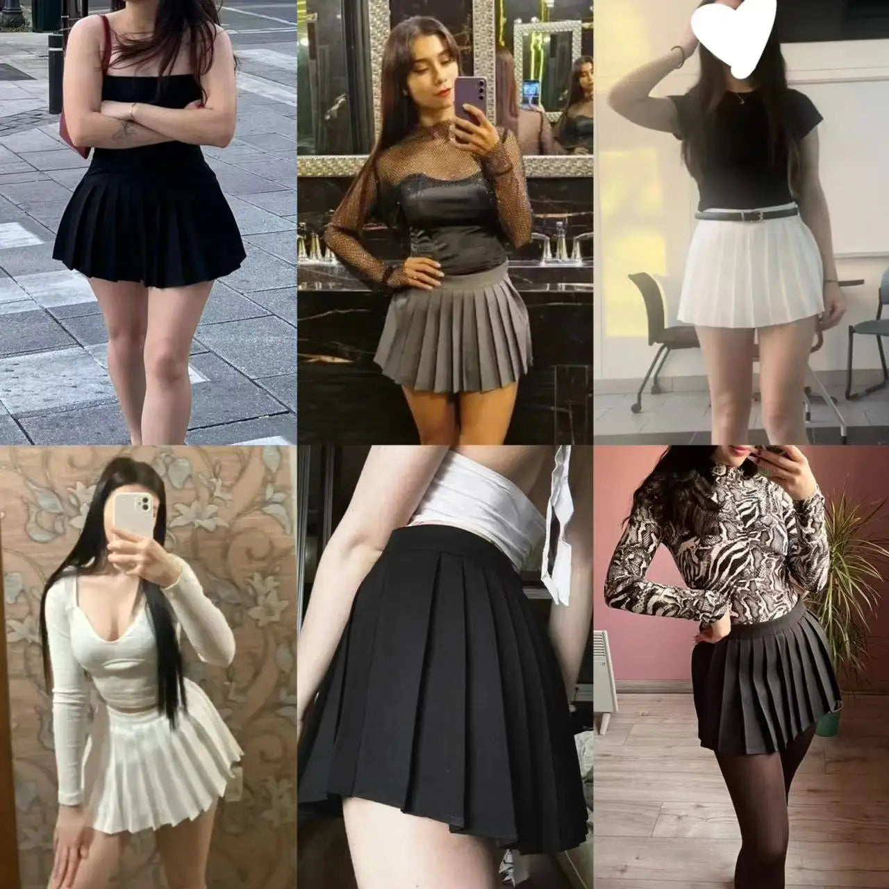 Sexy Women's Pleated Skirts High Waist Summer Vintage Fashion Mini Skirts Korean Tennis Student White Designed Dance Skirt 2024