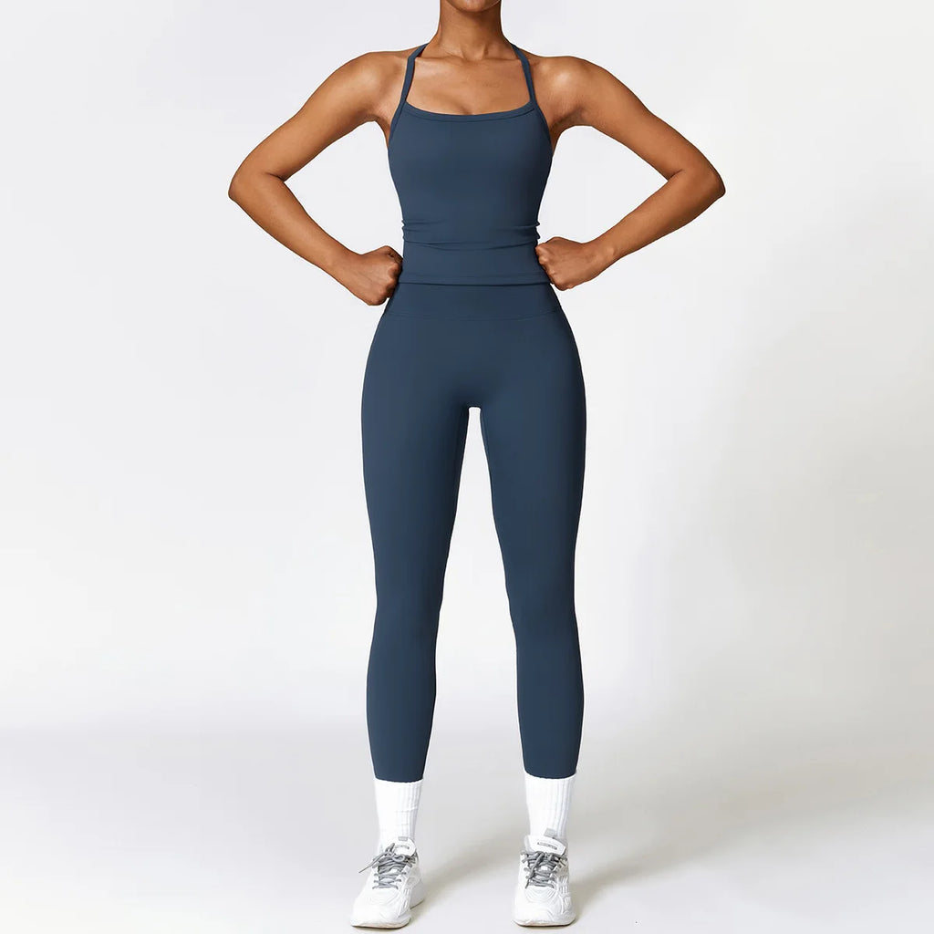 2 Pieces Sportswear Seamless Yoga Set Gym Clothes Sportswear Yoga Suits For Women Fitness Set Tracksuits Sports Bra Gym Leggings