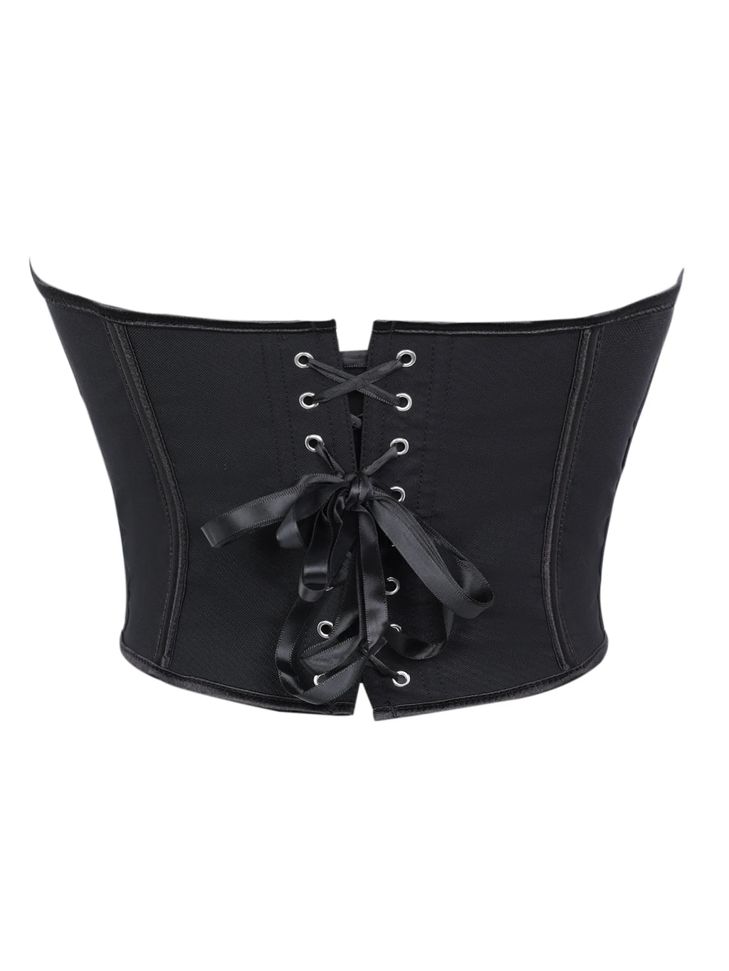 Court V neck matte strapless corset for women's shaping top