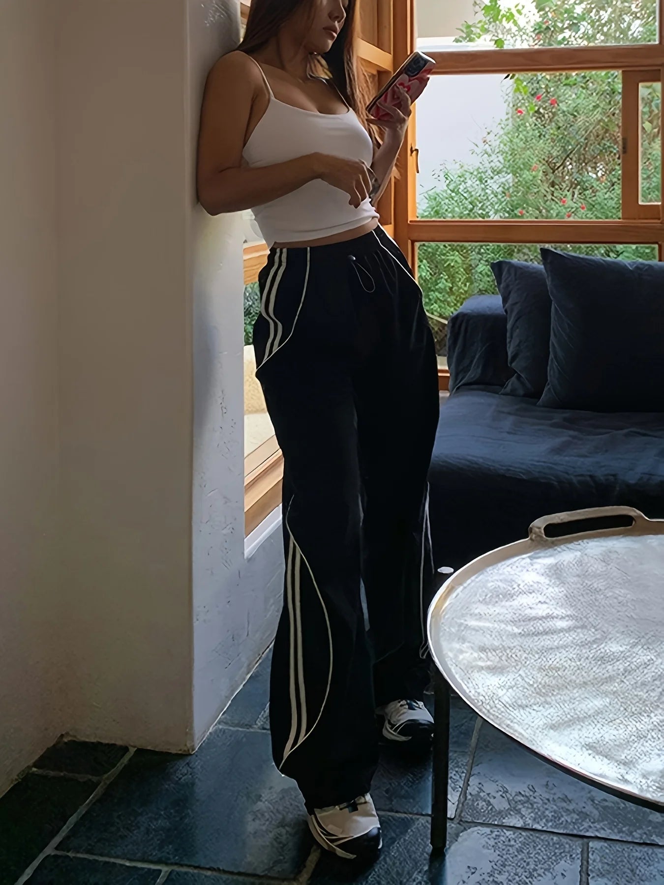 Fashionable Women's Casual Long Pants