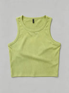 Summer Y2K Push-Up Tank Top Seamless Sporty Sexy Corset Style Casual Women's Mallas Top