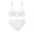 Ladies Underwear Thin Cotton Sexy Push Up Large Size Lace Bra Set