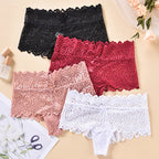 Sexy And Fashionable Women's Lace Triangle Pants Summer Women's Clothing Women's Cotton Underwear Breathable Antibacterial