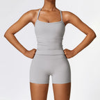 2 Pieces Sportswear Seamless Yoga Set Gym Clothes Sportswear Yoga Suits For Women Fitness Set Tracksuits Sports Bra Gym Leggings