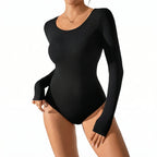 Jumpsuits Solid Fitness Yoga Suit Gym Wear Long Sleeve Women Sports Set Sporty One Pieces Tight Bodysuits Workout Clothes