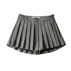 Sexy Women's Pleated Skirts High Waist Summer Vintage Fashion Mini Skirts Korean Tennis Student White Designed Dance Skirt 2024