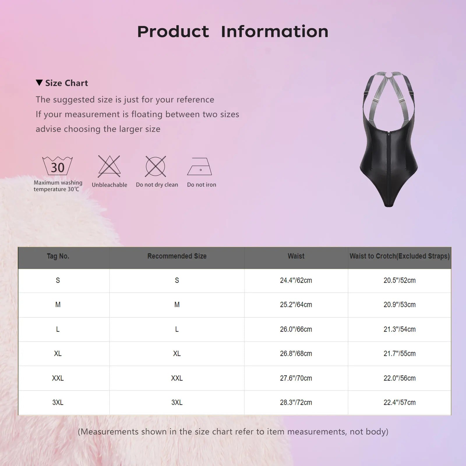 Womens Lingerie Latex Bodysuit Deep Low Neckline Front Zip-up Buttoned Crotch X-back Teddies Costume Matte PU Leather Nightwear