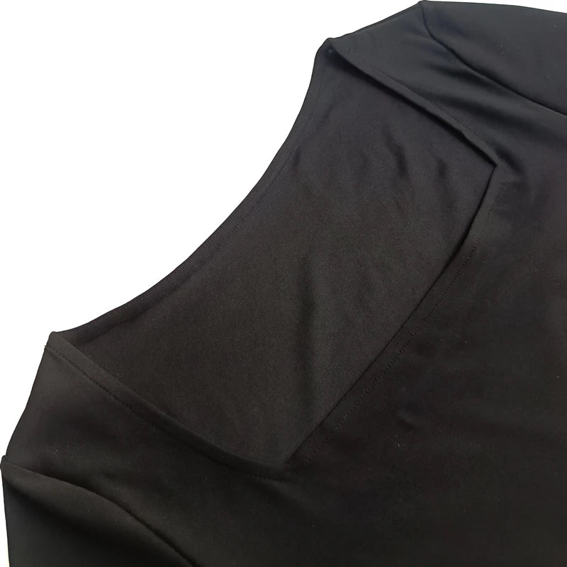 Short Sleeve Bodysuits Summer Square-Cut Collar Solid Bodycon Elastic Romper Sexy Y2k Women Clothing Fashion Club Party 2521