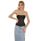 Women's Corset Top Breathable Mesh Corsets Bridal Corsage See Through Bustier Valentine's Day Bustiers Graduation Party Costumes